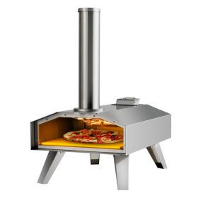 Portable Stainless Steel Outdoor Pizza Oven with 12 Inch Pizza Stone Portable Stainless Steel Outdoor Pizza Oven with 12 Inch Pizza Stone